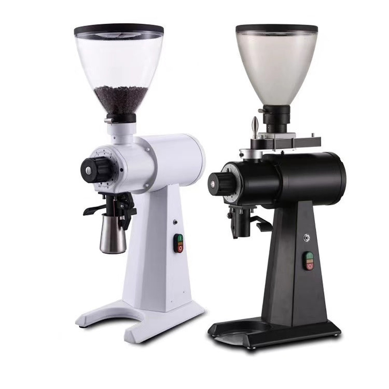 YS-C98pro commercial coffee grinders in white and black