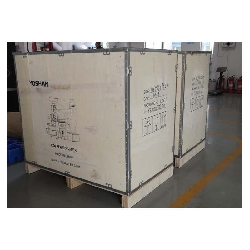 Crated for Air Freight, Photographed Before It Leaves