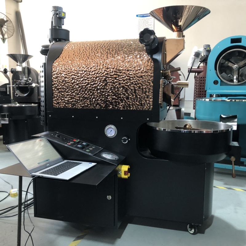 Yoshan coffee roaster – f4 test roast test roast sd 3 beans cooling